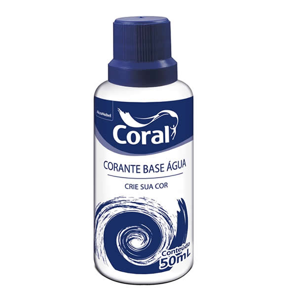 CORANTE LIQ.CORAL 50 ML AZUL