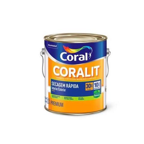 Tinta Esmalte Sintético Coralit Total Balance Acetinado 3.6L Branco
