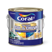 Impermeabilizante Coral Sol E Chuva Branco 36 Litros