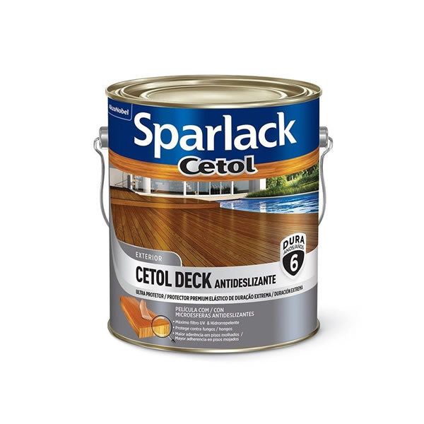 SPARLACK CETOL DECK ANTID.S-BRILHO 3.6LTS NATURAL