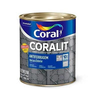 Esmalte Sintético Antiferrugem Coralit 900ml Branco Coral
