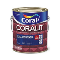 Tinta Esmalte Sintético Coralit Ultra Resistência Fosco 3.6L Branco