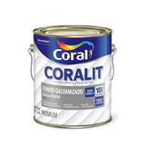 Fundo para Galvanizado e Alumínio Coralit 3,6 Litros Branco Fosco