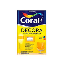 Tinta Acrílica Premium Coral Decora Diamante Branco 18L