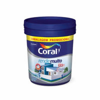 Tinta Acrílica Fosca Coral Rende Muito Branco 20 Litros