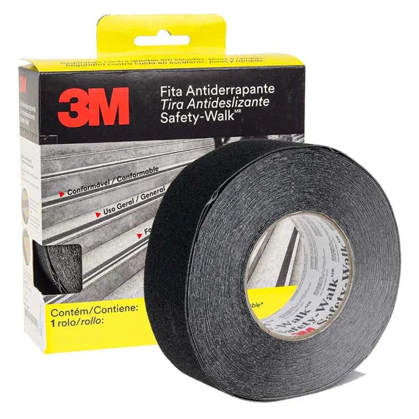 Fita Antiderrapante 3M Safety-Walk 50mm X 5m Preta