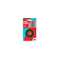 Fita Dupla Face 3M Fixa Forte Transparente 24mm X 2m