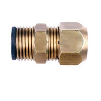 Adaptador Aperto Rápido Jackwal 1/2 Bsp X 3/8 Latão