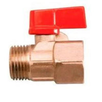 Mini Válvula Esfera Jackwal 1/2 Bsp Interna X Externa