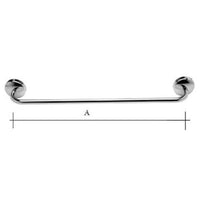 Porta Toalha Jackwal 40cm Em Latão Cromado