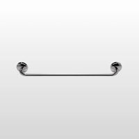 Porta Toalha Horizontal 60cm Latão Cromado Jackwal