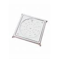 Grelha Quadrada para Ralo com Fecho Jackwal 10 x 10cm em Metal