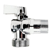 Registro Esfera 90 Graus Jackwal 1/2 Pol X 3/4 Pol Latão