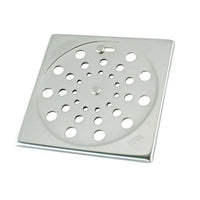 Grelha Quadrada Côncava Jackwal 150mm Com Caixilho E Fecho