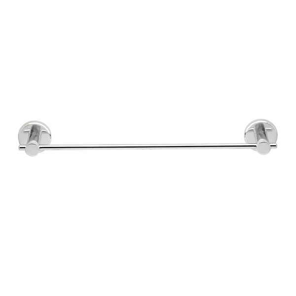 Porta Toalha de Parede Jackwal Drops 52cm em Metal Cromado