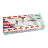 Kit 5 Acessórios Para Banheiro Jackwal Inti Metal Cromado