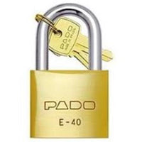 Cadeado Pado LT de Latão 40mm Dourado