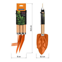 Conjunto De Ferramentas Para Jardim Tramontina 3 Peças Madeira