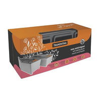 Vaso Autoirrigável Triplo Tramontina Café