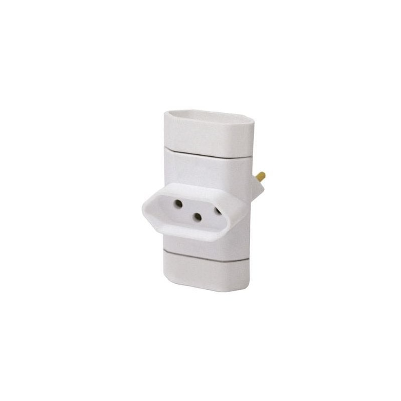 Adaptador Plug 3 Saídas 10a Perlex