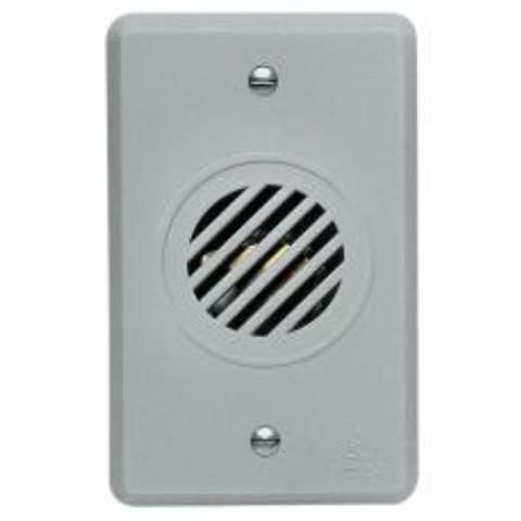 CAMPAINHA CIGARRA INTERNA CINZA - BIVOLT