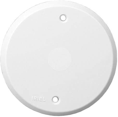 Placa Cega 4x4 Redonda Duale Soprano Branco