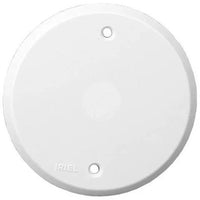 Placa Cega 4x4 Redonda Duale Soprano Branco