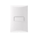 Interruptor Simples Iriel Brava 1 com Design Moderno