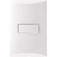 Interruptor Simples 1 Tecla Iriel Brava Branco