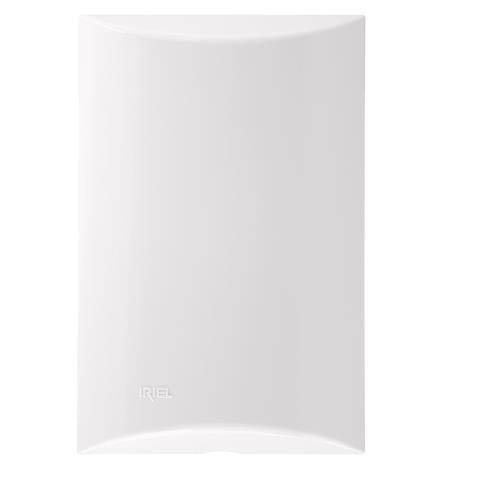 Placa Cega 4x2 Com Pré-corte Iriel Brava Branca