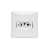 Tomada Soprano Sistemax Brava 2 Polos E Terra 20a 3 Pinos