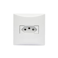 Tomada Soprano Sistemax Brava 2 Polos E Terra 20a 3 Pinos