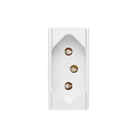 Modulo Tomada 2P+T 10A 3 Pinos Iriel Duale Up