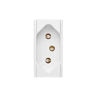 Modulo Tomada 2P+T 10A 3 Pinos Iriel Duale Up