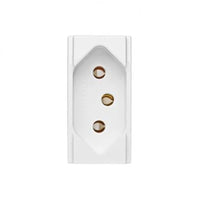 Modulo Tomada 2P+T 10A 3 Pinos Iriel Duale Up