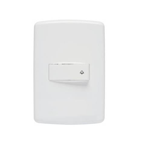 Pulsador Campainha Simples Iriel Duale Up Soprano