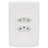 Tomada Iriel Duale Up Duplex 10A 2P+T