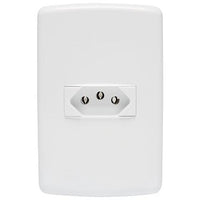 Tomada 2P+T 20A Duale Up Branco Soprano