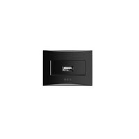 Módulo Carregador USB Iriel Brava Bivolt Preto