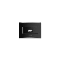 Módulo Carregador USB Iriel Brava Bivolt Preto
