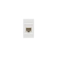 Módulo Tomada RJ45 Cat6 Iriel Iris Branco