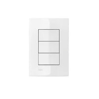 Placa Cega 4x2 Com Suporte Iriel Iris Branco