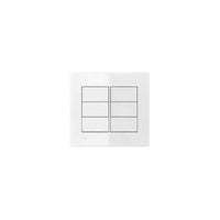 Placa Cega 4x4 Com Suporte Linha Iris Soprano Branco