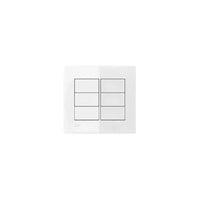 Placa Cega 4x4 Com Suporte Linha Iris Soprano Branco
