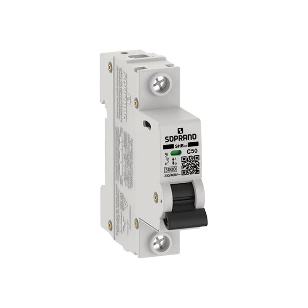 Disjuntor Mini Unipolar Soprano Shb1 Giii 50a Curva C