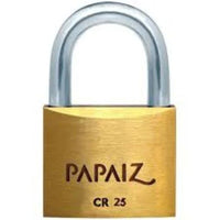 Cadeado Papaiz Standard 25mm Em Latão Maciço