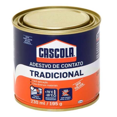 Adesivo de Contato Cascola Tradicional 195g Sem Toluol