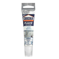Cola Silicone Cascola Flexite Incolor Antifungo 50g