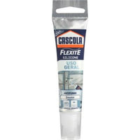 Cola Silicone Cascola Flexite Incolor Antifungo 50g