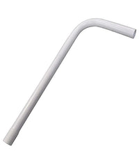 Tubo de descarga de sobrepor com curva 150x40mm Astra